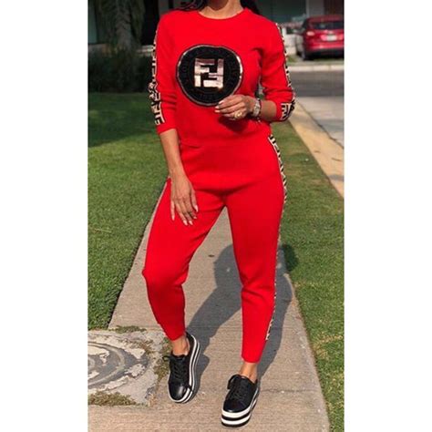 fendi jumpsuits|fendi sweat suit for women.